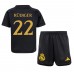 Real Madrid Antonio Rudiger #22 Dětské Oblečení 3rd Dres 2023-24 Krátkým Rukávem (+ trenýrky)